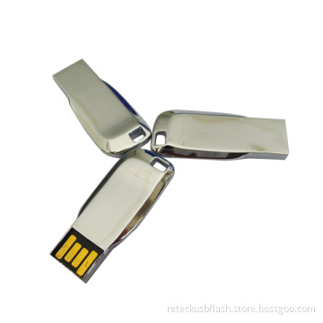 Silver Metal Small 4gb USB Flash Drive
